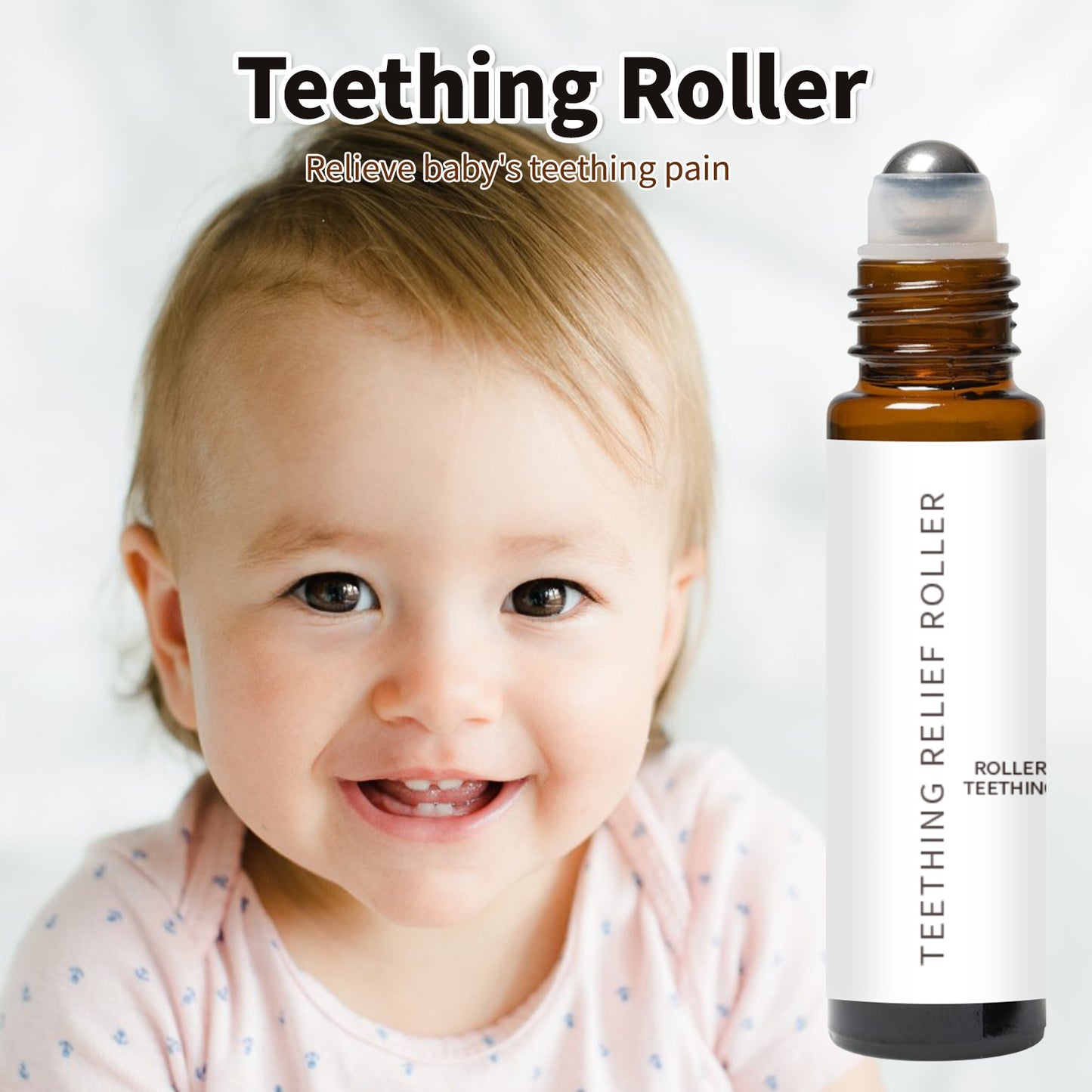 Baby Relieve Teething Pain BabyTeethingOil Roller10ml