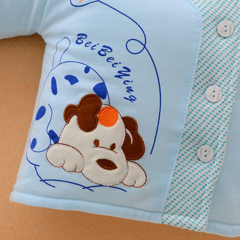 Baby cotton six piece dog models newborn infant newborn BD201 winter cotton padded jacket