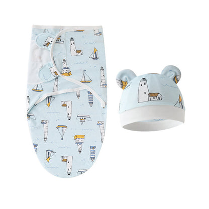 Newborn Baby Swaddling Quilt Pure Cotton Delivery Room Package Newborn Child Baby's Blanket Baby Swaddle