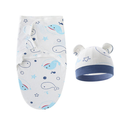 Newborn Baby Swaddling Quilt Pure Cotton Delivery Room Package Newborn Child Baby's Blanket Baby Swaddle