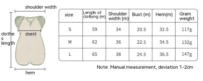 Baby Sleeping Bag Surrender Breathable Dual-use Newborn Organic Cotton Anti-kicking Blanket Leggings Swaddling Anti-startle