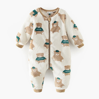 Warm Baby Crawling Suit Jumpsuit
