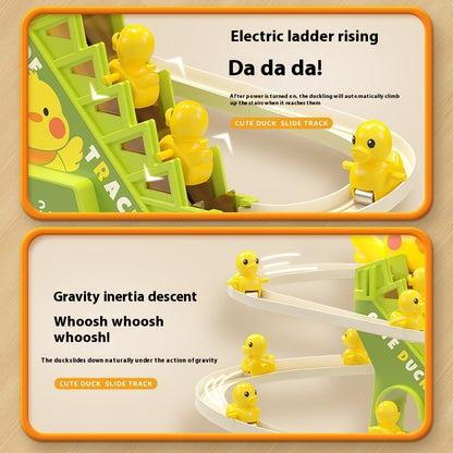 Cheering Duck Automatic Stair Climbing Children's Assembled Electric Track