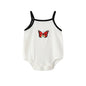 Baby Cotton Jumpsuit Sleeveless Newborn Onesie Baby Clothes Front View