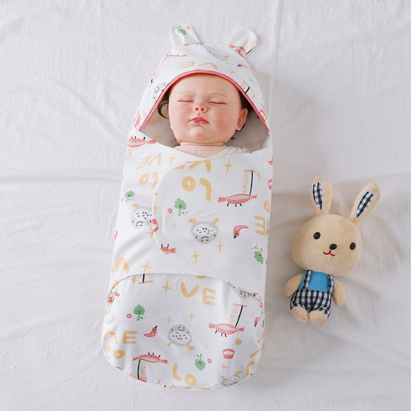 Newborn Baby Delivery Room Butterfly Swaddle Sleeping Bag Pure Cotton